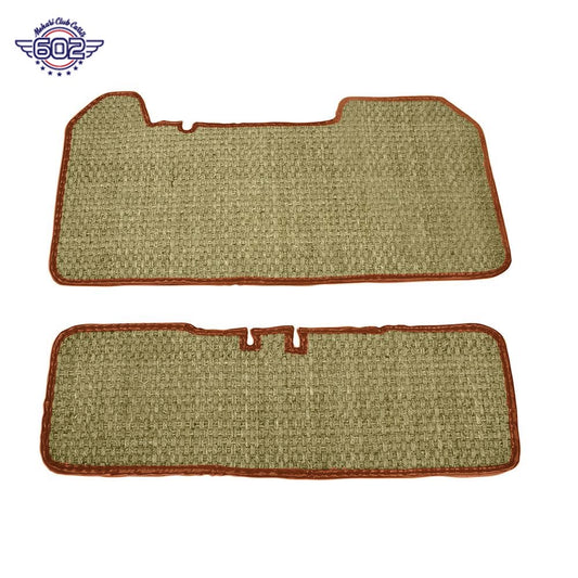 1331500 Mehari Floor Matt Set LHD for 4 Seater - Orange
