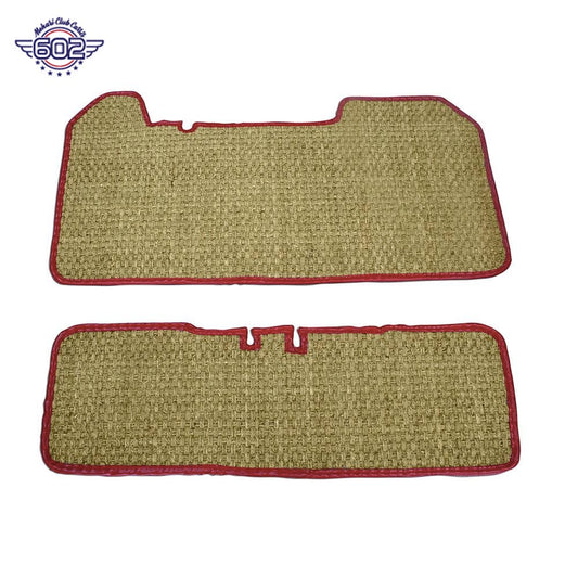 1331508 Mehari Floor Matt Set LHD for 4 Seater - Red