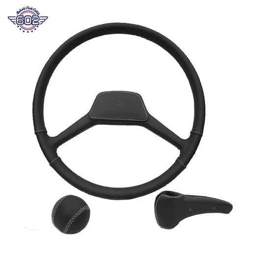 1550100 Black Leather Steering Wheel Kit