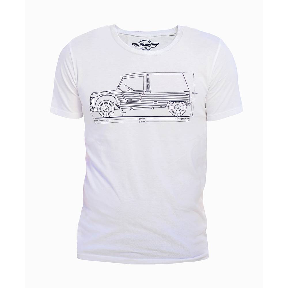 1791403 Mehari Blueprint T-Shirt - Large