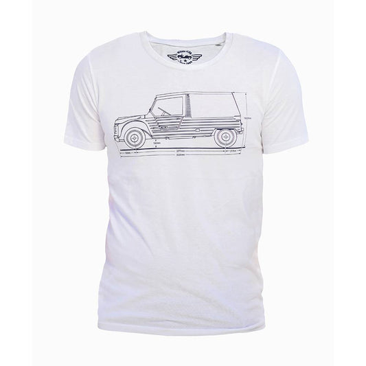 1791403 Mehari Blueprint T-Shirt - Large