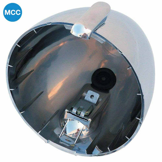 2105005 2cv Chrome Plastic Headlight Shell
