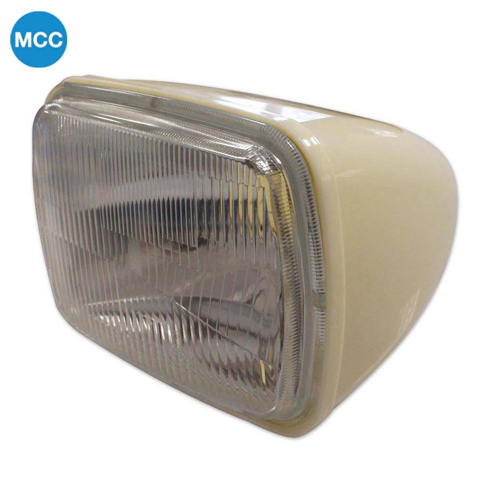 2105250 2cv Rectangular Headlight (Square)