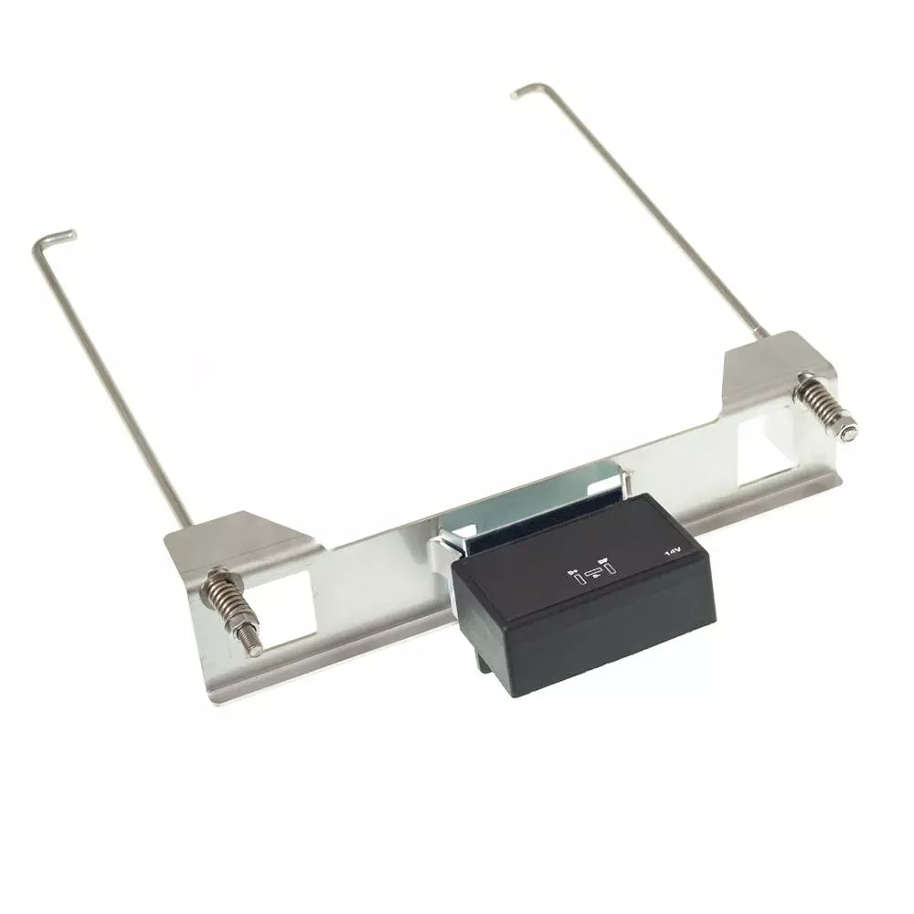 2105308 Battery Bracket with Voltage Regulator Bracket - Stainless Steel