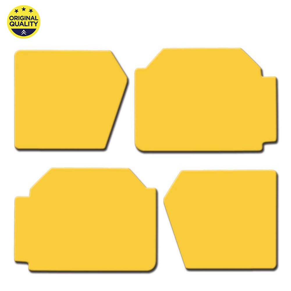 2412406 2cv Large Door Card Set - Yellow