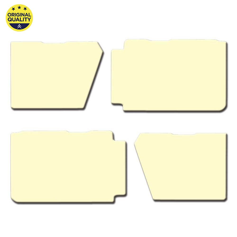 2412411 2cv Small Door Card Set - White