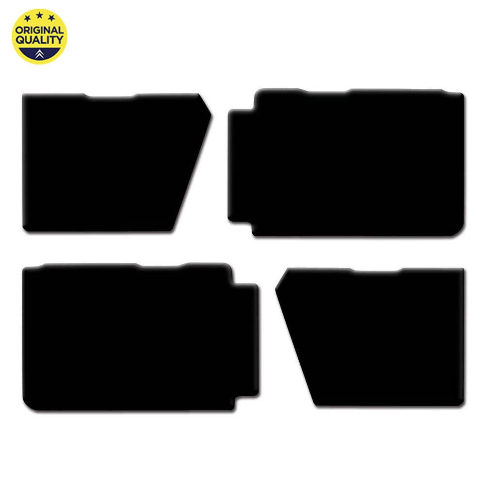 2412413 2cv Small Door Card Set - Black