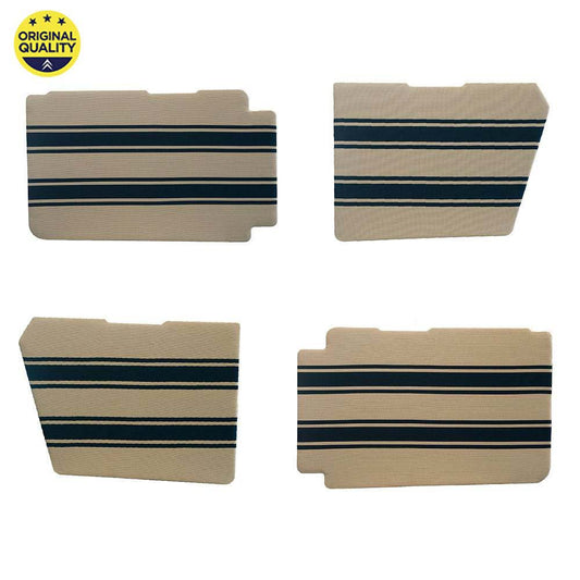 2412419 2cv Small Door Card Set - Beachcomber