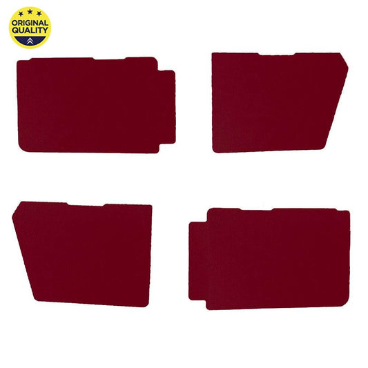 24124196 2cv Small Door Card Set - Red