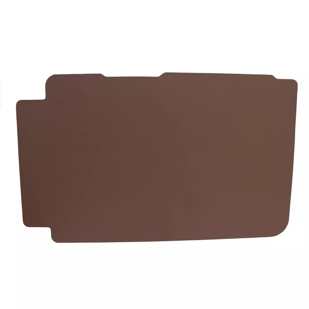 24124395 2cv Small Door Card Set - Chocolate Brown Vinyl