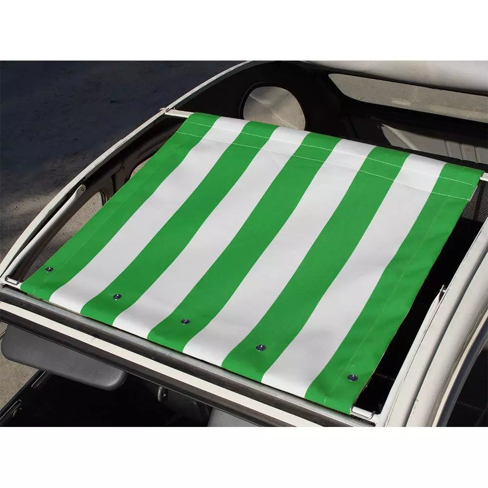 280112024 2cv Sun Roof - Green & White