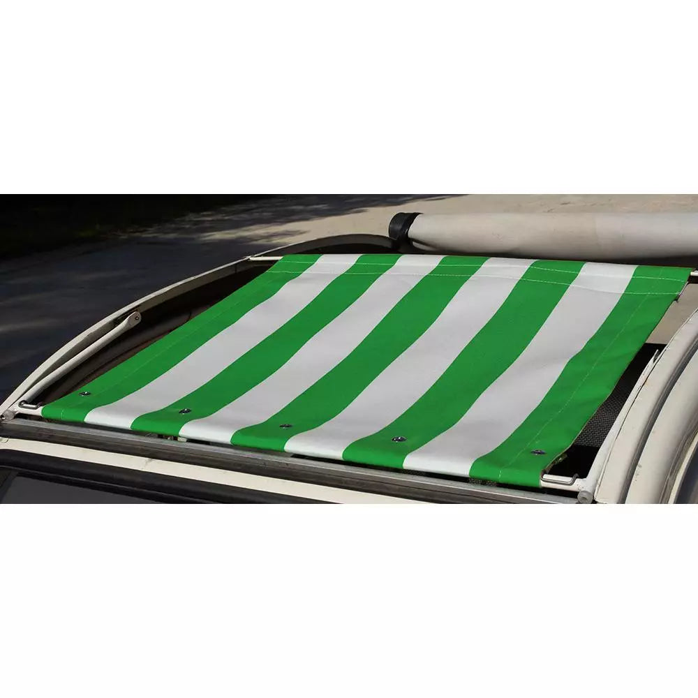 280112024 2cv Sun Roof - Green & White