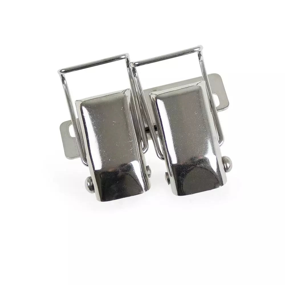 2801133 2cv Front Interior Hood Clip - Stainless Steel (Pair)