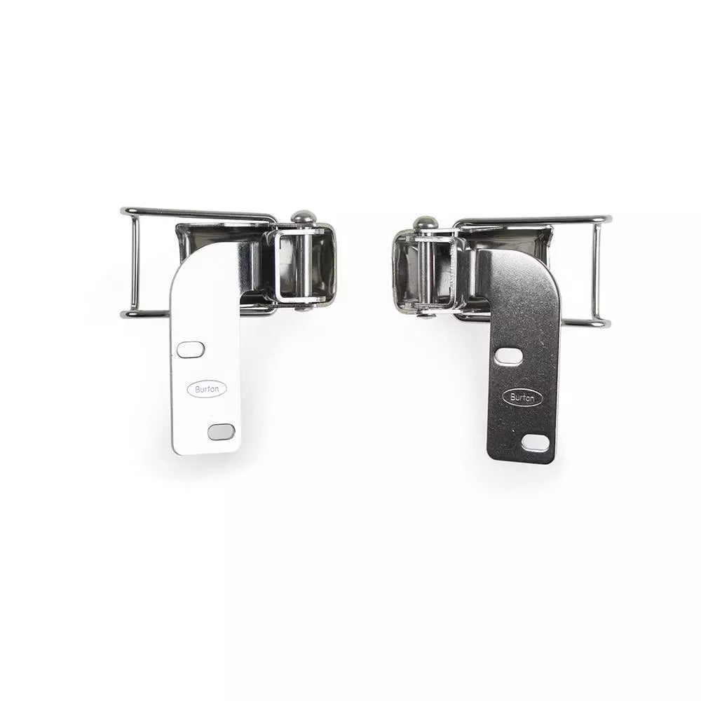 2801133 2cv Front Interior Hood Clip - Stainless Steel (Pair)