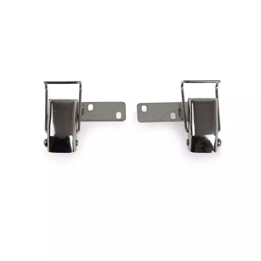2801133 2cv Front Interior Hood Clip - Stainless Steel (Pair)