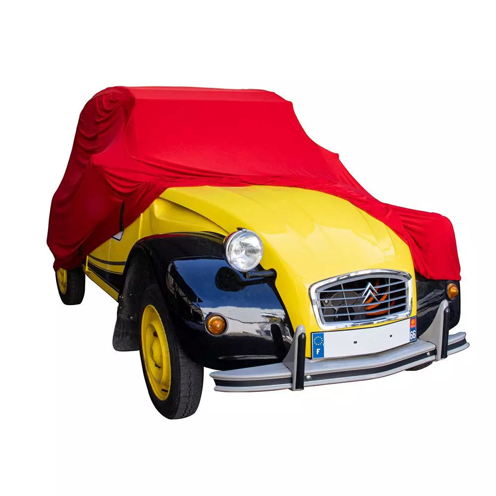 2840102 2cv Indoor Car Cover - Red
