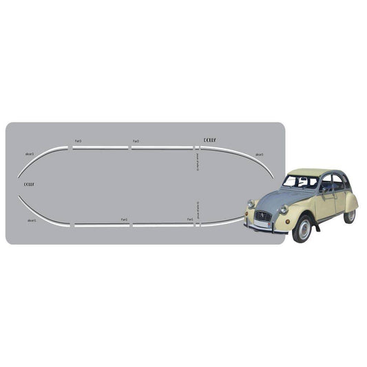 2908037 2cv Dolly Sticker Set - Grey and Cream
