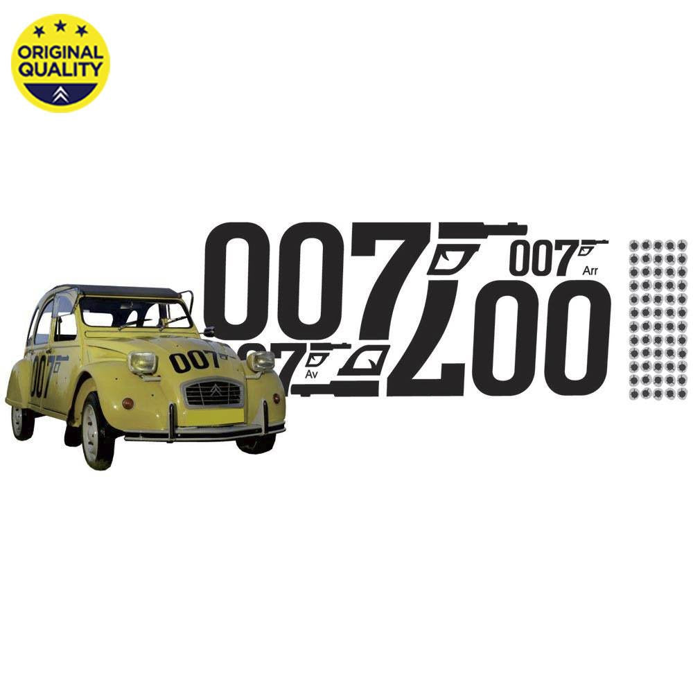 2908050 2cv 007 Sticker Set