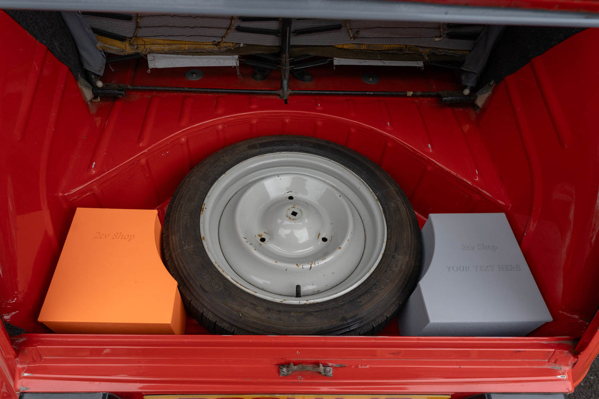 8011021 LEFT - 2cv Boot Box - YELLOW