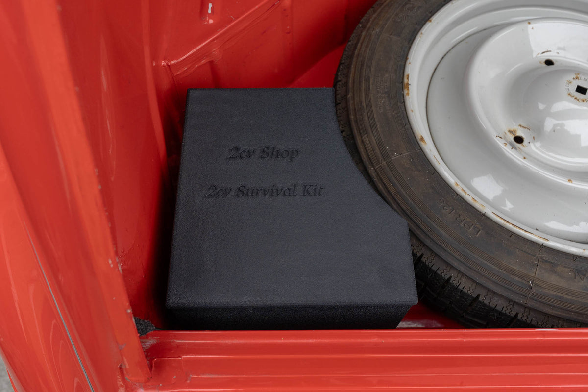 8011024 LEFT - 2cv Boot Box - GREEN
