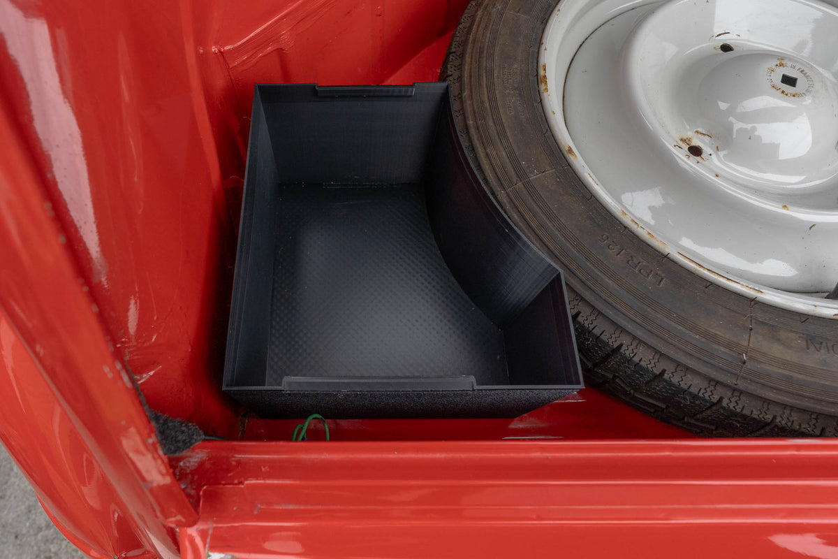 8011021 LEFT - 2cv Boot Box - YELLOW