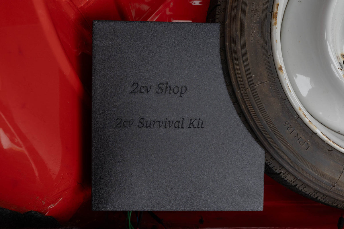8011021 LEFT - 2cv Boot Box - YELLOW