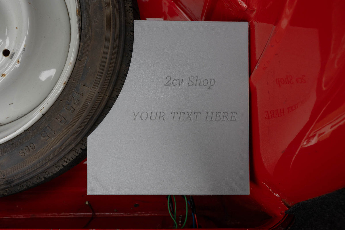 9011024 RIGHT - 2cv Boot Box - GREEN