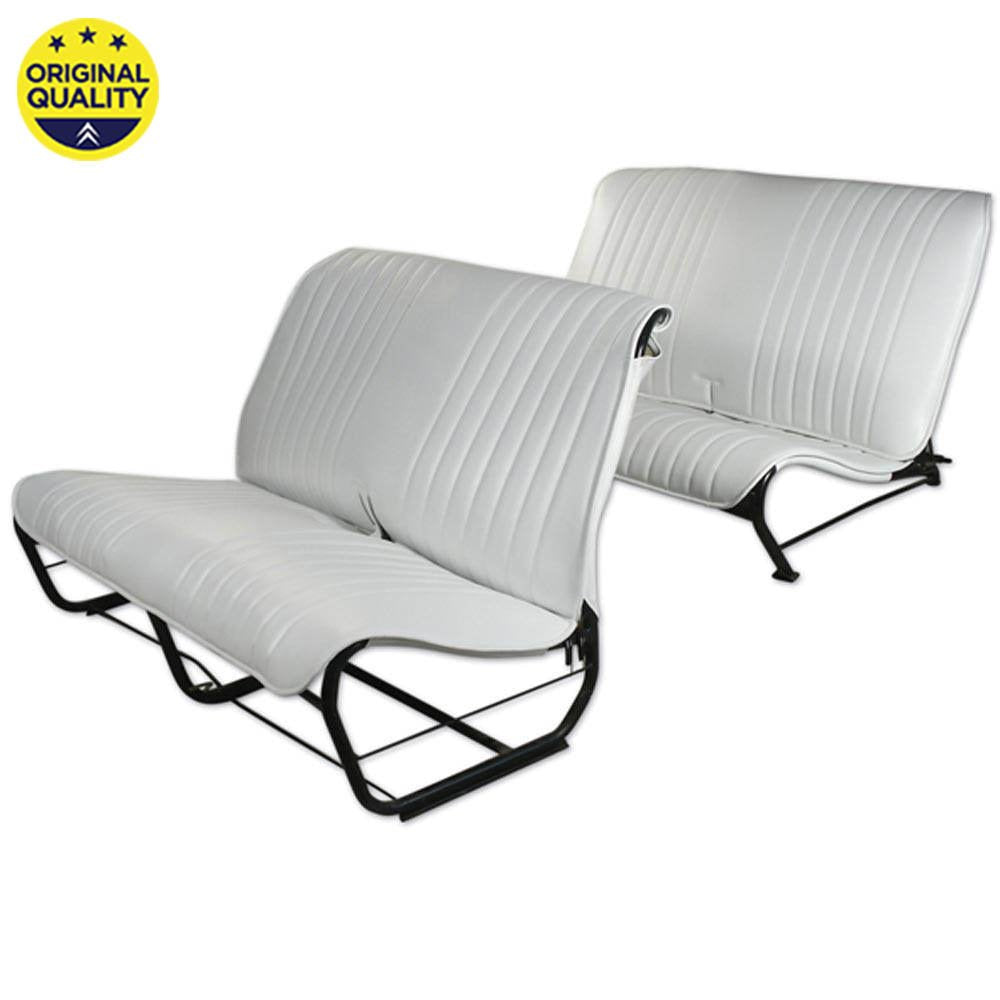 3304001 Bench Seat Cover Set - Without Sides - White - Complete Set