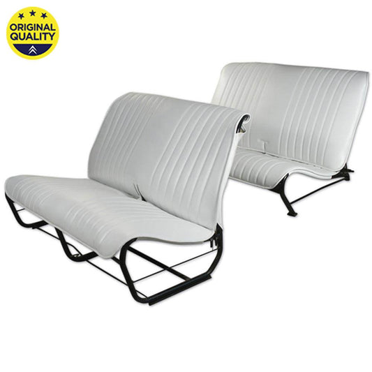 3304001 Bench Seat Cover Set - Without Sides - White - Complete Set