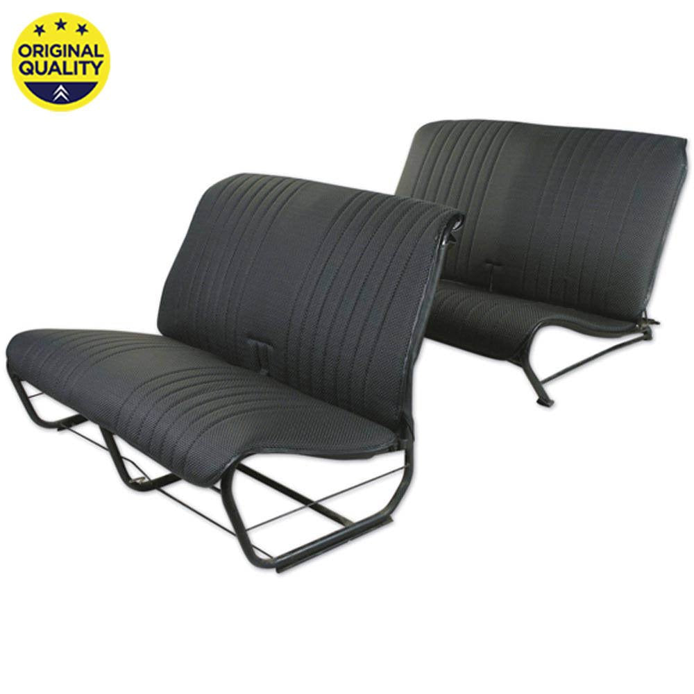 33040010 Bench Seat Cover Set - Without Sides - Black Targa - Complete Set
