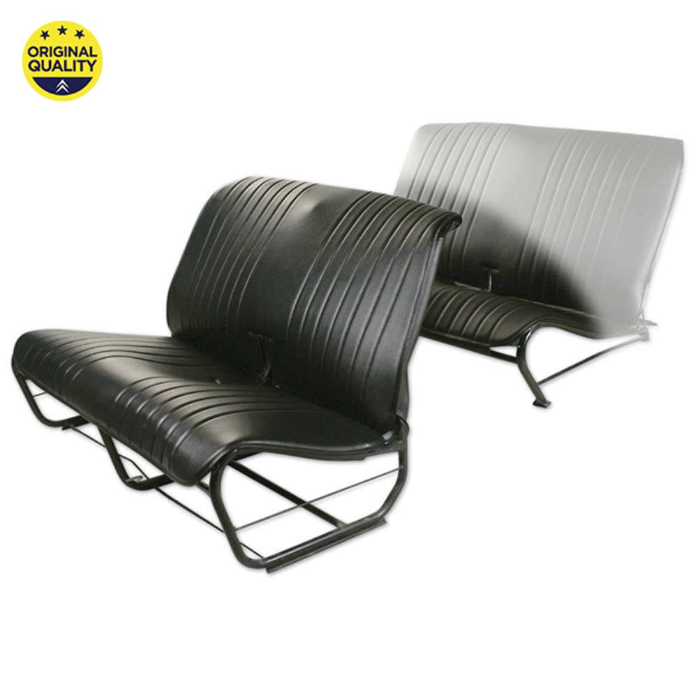 3300003 FRONT - Bench Seat Cover - Without Sides - Black