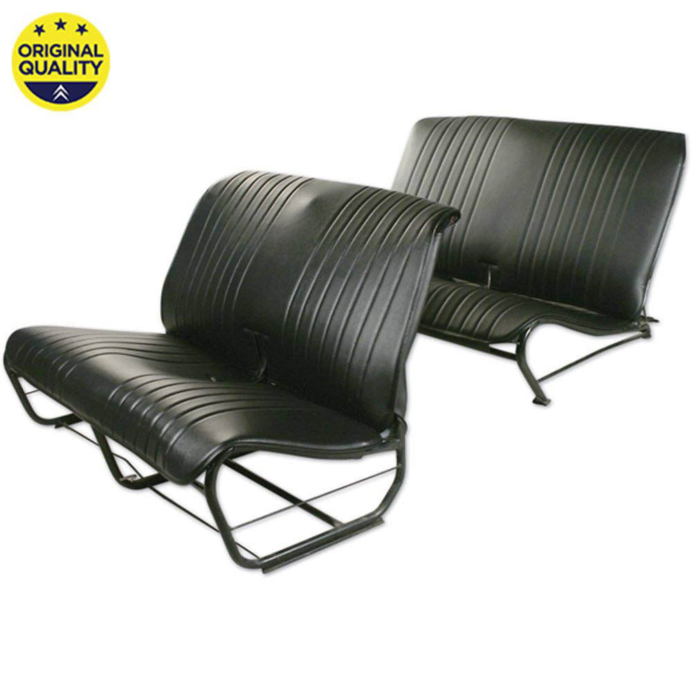3304003 Bench Seat Cover Set - Without Sides - Black - Complete Set