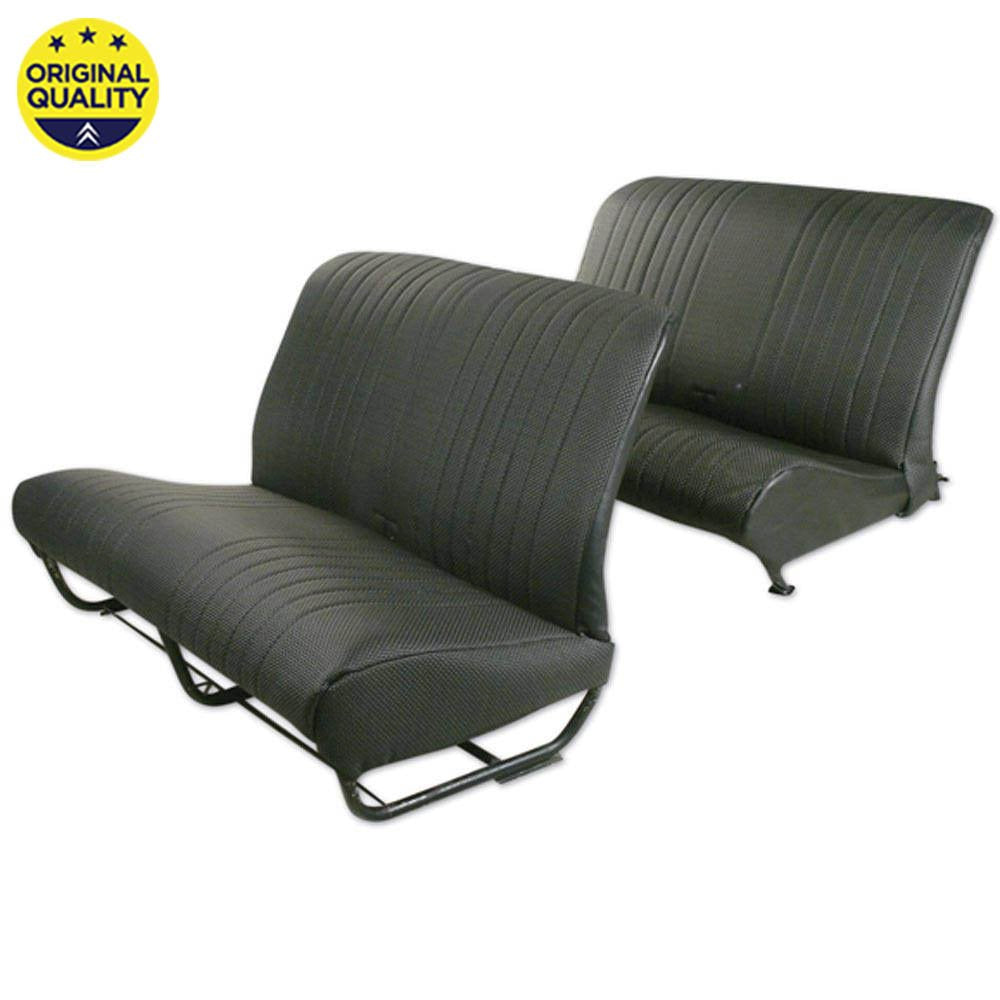 33041010 Bench Seat Cover Set - With Sides - Black Targa - Complete Set