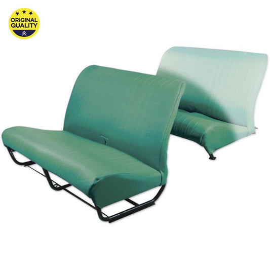 3300104 FRONT - Bench Seat Cover - With Sides - Green