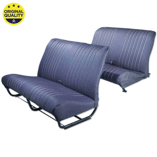 3304107 Bench Seat Cover Set - With Sides - Denim - Complete Set