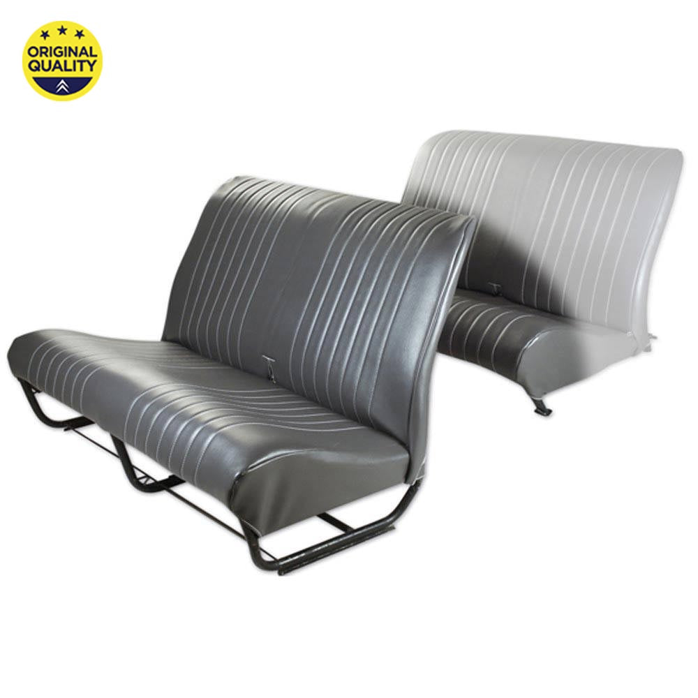 3300108 FRONT - Bench Seat Cover - With Sides - Grey