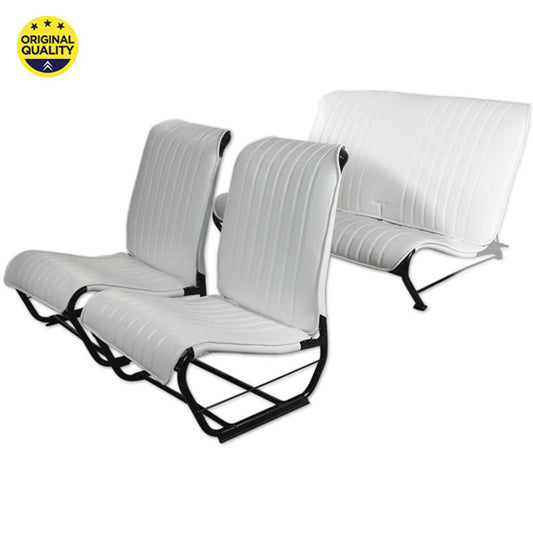 3300491 FRONT - Seat Cover - Without Sides - White