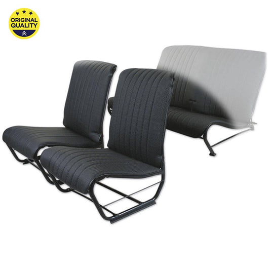 33004910 FRONT - Seat Cover - Without Sides - Black Targa