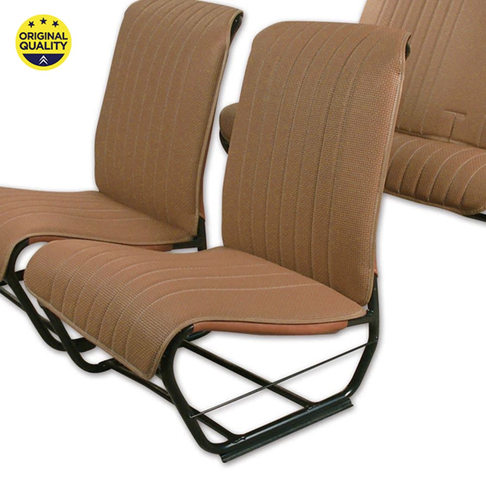 33004911 FRONT - Seat Cover - Without Sides - Brown Targa