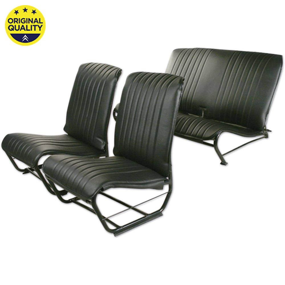 3304203 Seat Cover Set - Without Sides - Black - Complete Set