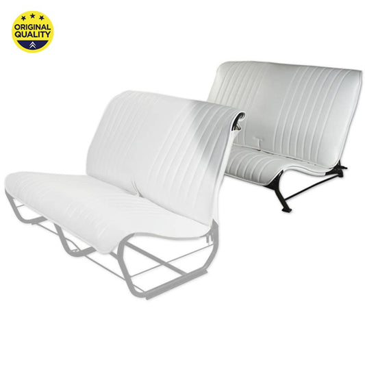 3303001 REAR - Bench Seat Cover - Without Sides - White