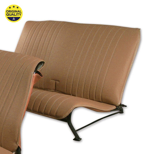 33030011 REAR - Bench Seat Cover - Without Sides - Brown Targa