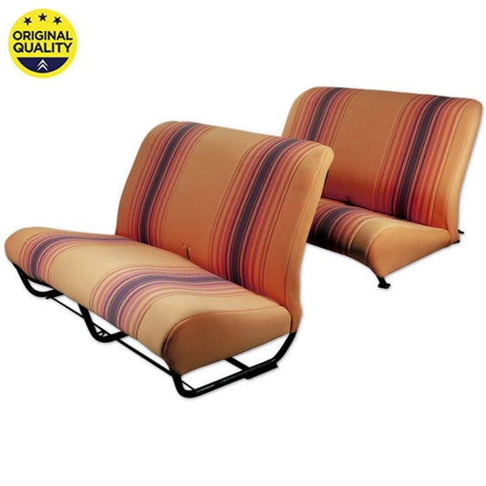 33041022 Bench Seat Cover Set - With Sides - Raye Orange