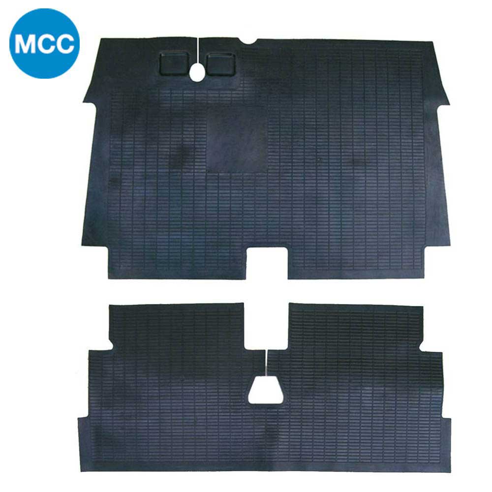 3333030 2cv Rubber Floor Matt Set for LHD (After 1970)
