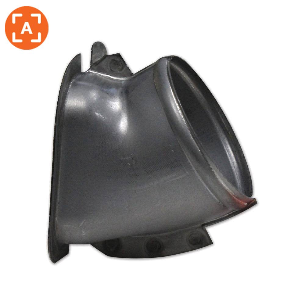3335014 2cv Heater Tube Connector on Bulkhead (Small)