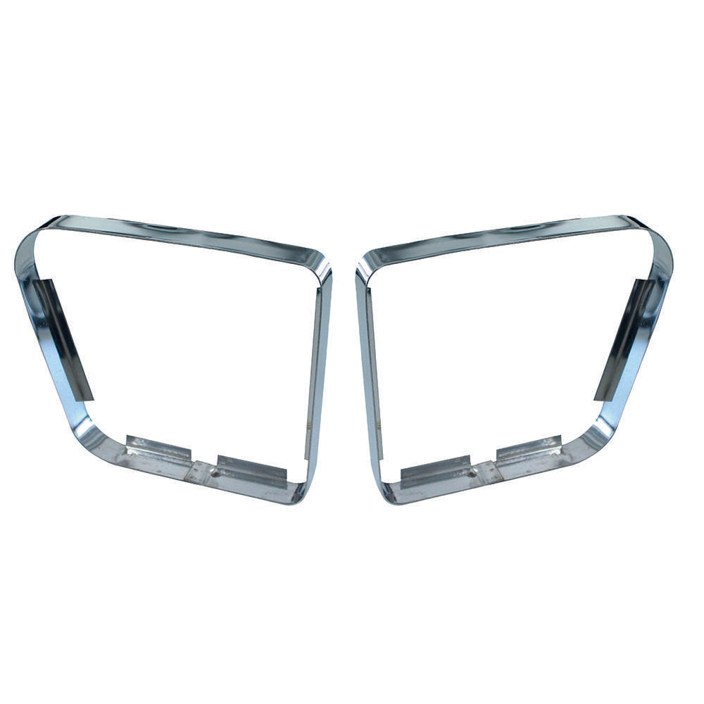 3610130 2cv Rear Light Chrome Trims (Pair)