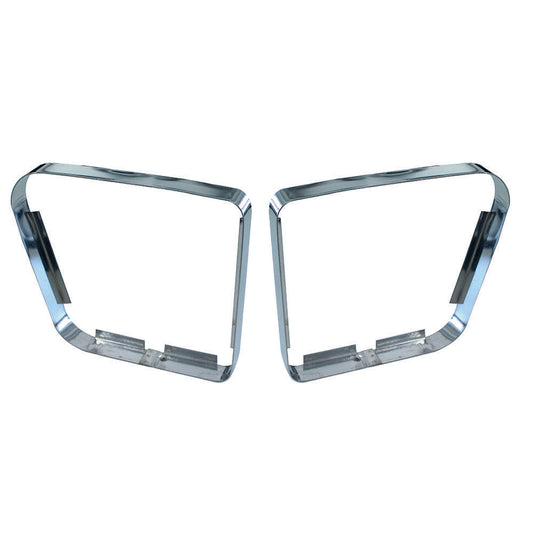 3610130 2cv Rear Light Chrome Trims (Pair)
