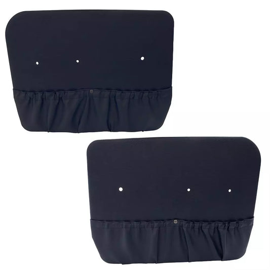 4224103 Acadiane Door Card Set with pockets - Black