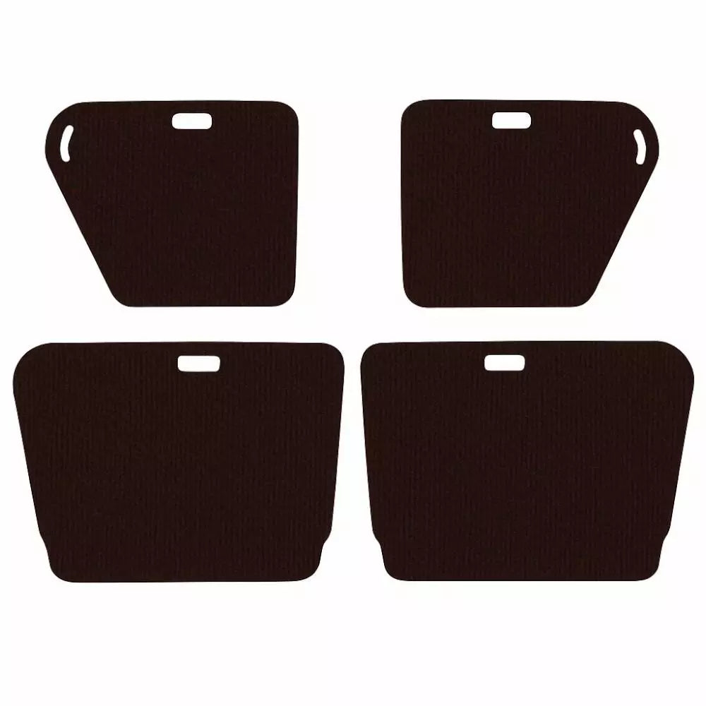 44124095 Dyane Door Card Set - Chocolate Brown Targa