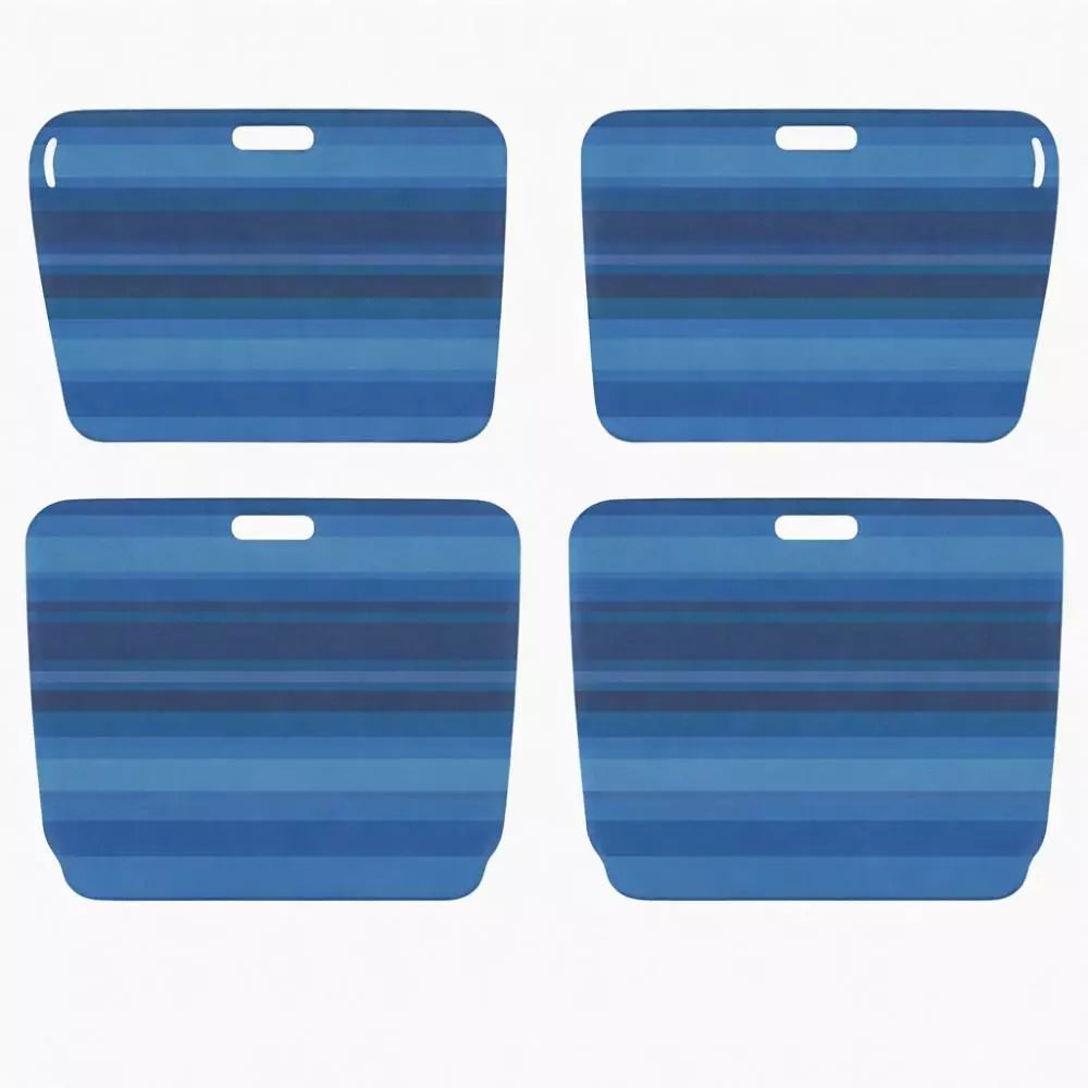44124099 Dyane Door Card Set - Blue Stripe